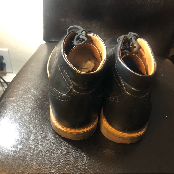 Nunn Bush Hawley Men's Wide Dual Comfort Black Lace Up Chukka Boots Size 12M - Picture 7 of 16